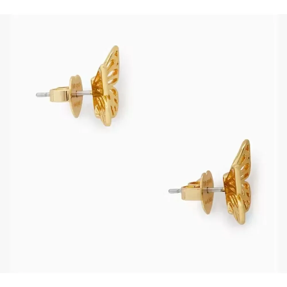 Kate Spade NEW Golden Butterfly stud earrings
